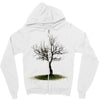 shades of winter Zipper Hoodie