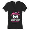 Super Aunt - What's Your Superpower? Women's V-Neck T-Shirt