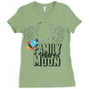 Family Trip To Moon Ladies Fitted T-Shirt