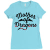 mother of dragons Ladies Fitted T-Shirt