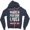 March For Our Lives Zipper Hoodie