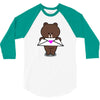 brown 3/4 Sleeve Shirt
