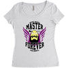 Original Universe Master Forever Snake Mountain Women's Triblend Scoop T-shirt