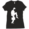 ministry of silly walks Ladies Fitted T-Shirt