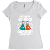 We Have So Much Chemistry Together Women's Triblend Scoop T-shirt