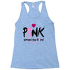 pink spread the hope Racerback Tank
