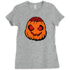 halloween pumpkin Ladies Fitted T-Shirt