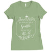 LA (f90) Ladies Fitted T-Shirt