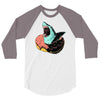 donut shark! 3/4 Sleeve Shirt