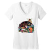 drawing some insects Women's V-Neck T-Shirt