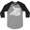 mickey hands gun 3/4 Sleeve Shirt
