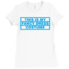 this is my fancy dress costume Ladies Fitted T-Shirt