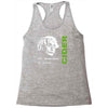 albert einstein theory of 7% proof geeky science cider scrumpy drinkin Racerback Tank