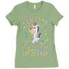 Unicorns are born in September Ladies Fitted T-Shirt