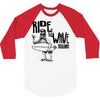 ride the wave california 3/4 Sleeve Shirt