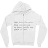 auto correct shut Zipper Hoodie