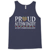 proud autism daddy Tank Top
