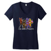 five nights Women's V-Neck T-Shirt