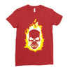 burning man Ladies Fitted T-Shirt