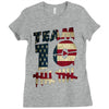 Jake Paul Team 10 Old America Design Ladies Fitted T-Shirt