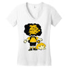 we rock hard Women's V-Neck T-Shirt