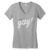 Yay! Women's V-Neck T-Shirt