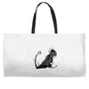 toothy monster Weekender Totes
