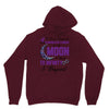 i love someone with pancreatic cancer to the moon &amp; back to infınıty Unisex Hoodie