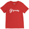 groom V-Neck Tee