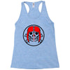 skull woman Racerback Tank