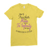 I Love My Trucker To The Moon And Back To Infinity And Beyond Forever Ladies Fitted T-Shirt