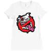 ghost blast Ladies Fitted T-Shirt
