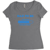 dad to be funny Women's Triblend Scoop T-shirt