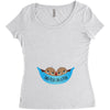 Two Peas In a Pod Twin Chocolate Baby Boys Women's Triblend Scoop T-shirt