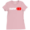 sunn amplifiers amp band guitar Ladies Fitted T-Shirt
