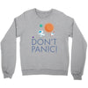 spacex don't panic in space Crewneck Sweatshirt