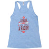 be a man and say no to a razor Racerback Tank