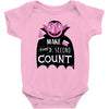 every second counts Baby Bodysuit
