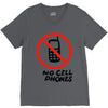 no cell phones V-Neck Tee