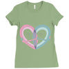 pure love Ladies Fitted T-Shirt