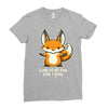 all the fox Ladies Fitted T-Shirt