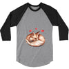Baby Fox Belly 3/4 Sleeve Shirt