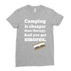 you know what i mean Ladies Fitted T-Shirt