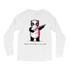 black, red and white Long Sleeve Shirts