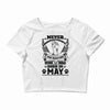 Never Underestimate Dog Rescuer Who Was Born May Crop Top