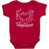 i am a stegosaurus Baby Bodysuit