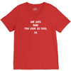 babe you look so cool V-Neck Tee
