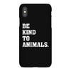 Be Kind To Animals iPhoneX