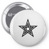 pentagram 2 Pin-back button