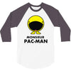 monsieur pacman 3/4 Sleeve Shirt